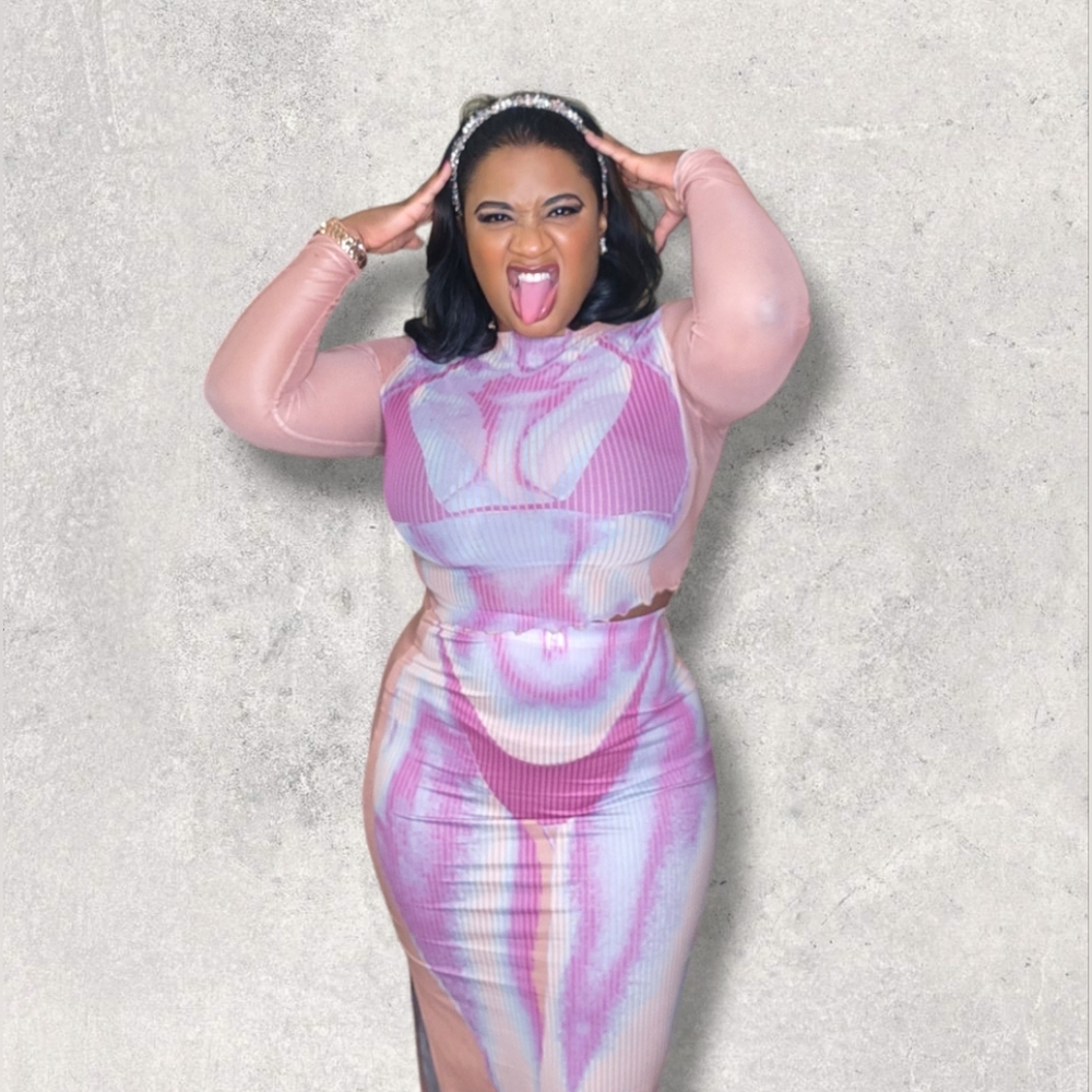 Skirt 3D body print set